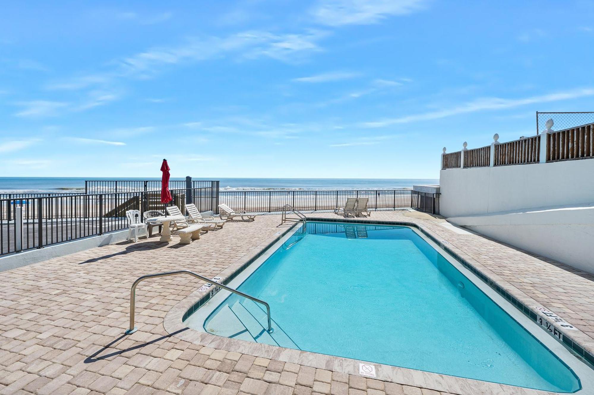Oceanfront Daytona Beach Condo With Beach Views! Exterior photo